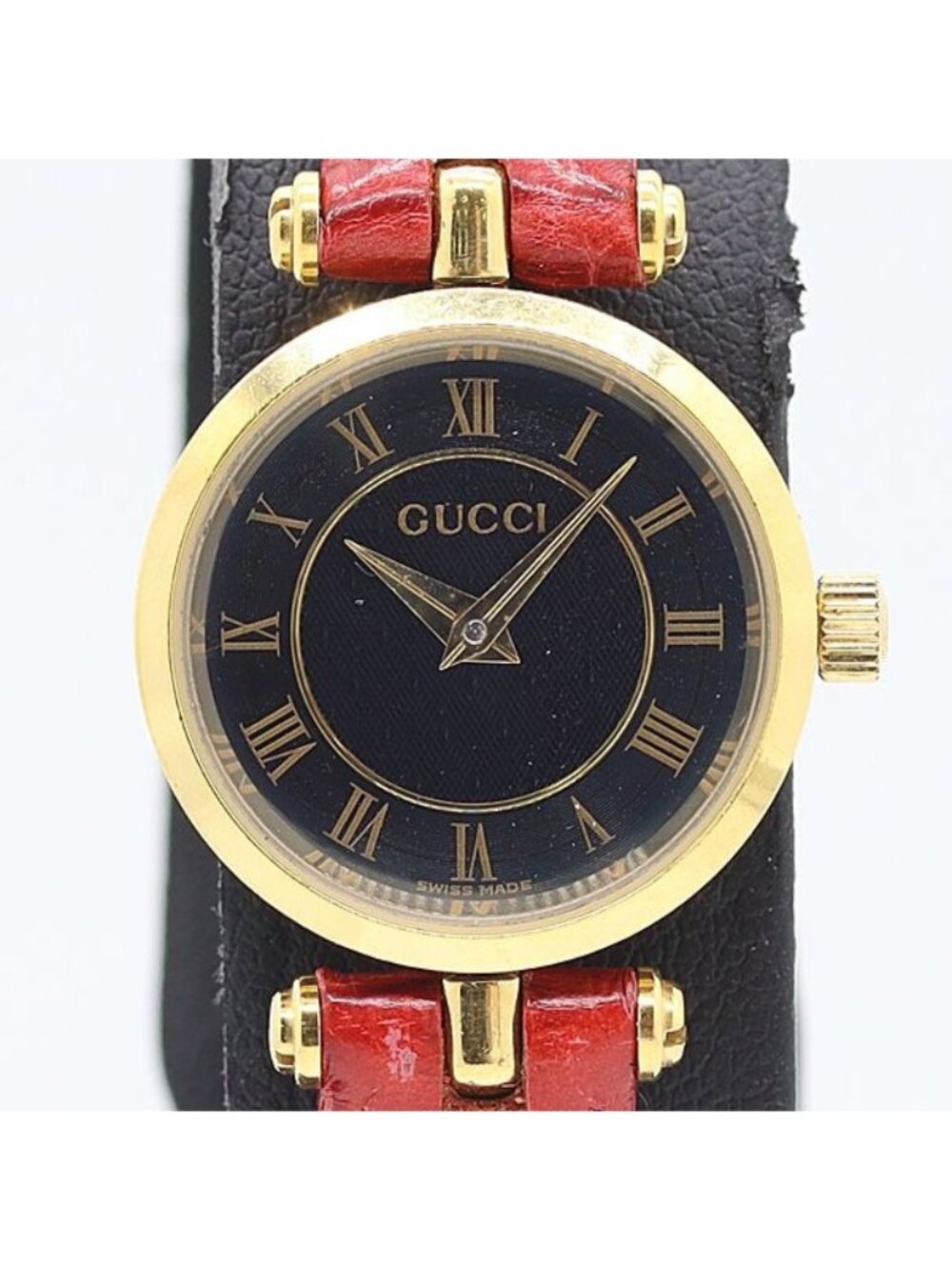 Gucci Sherry Line Black Dial Watch